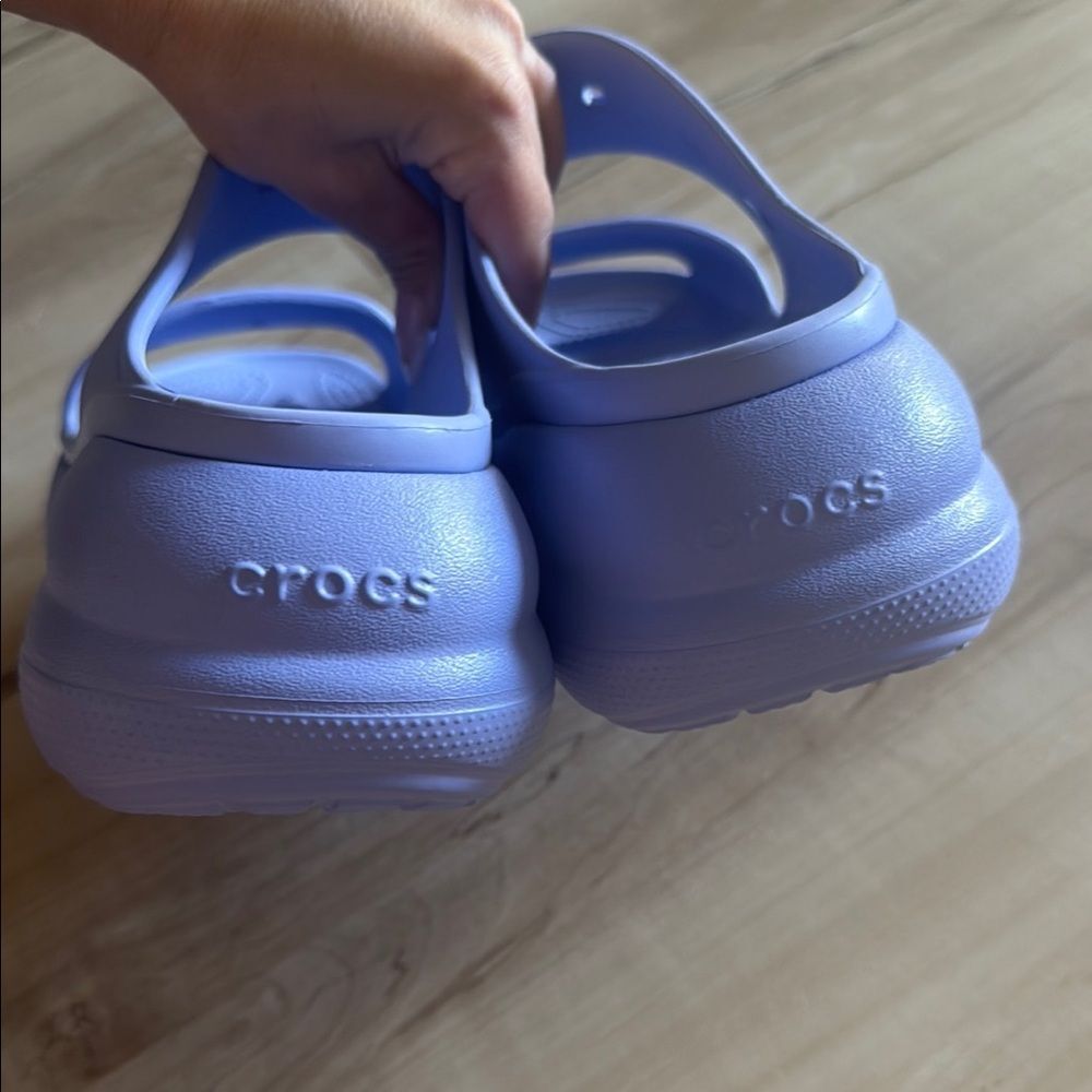 Crocs Women's Crush Sandals in Moon Purple - Picture 7 of 10